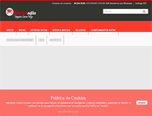 Tablet Screenshot of fabricasofas.es